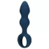 Loveline - plug anale con anello - piccolo - blu