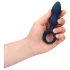 Loveline - plug anale con anello - piccolo - blu