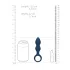Loveline - plug anale con anello - piccolo - blu