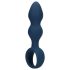 Loveline - plug anale con anello - grande - blu