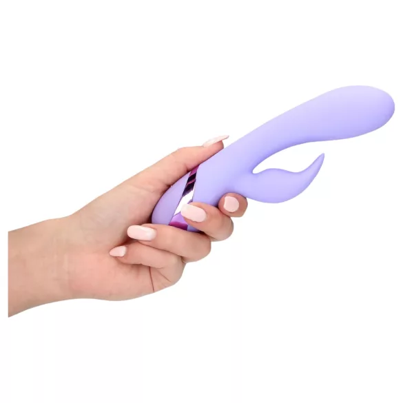 Loveline - vibratore rabbit clitoride ricaricabile - silicone viola