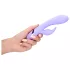 Loveline - vibratore rabbit clitoride ricaricabile - silicone viola