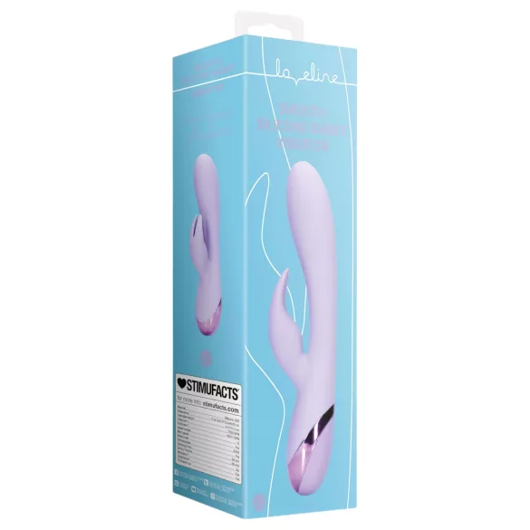 Loveline - vibratore rabbit clitoride ricaricabile - silicone viola