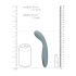 Loveline - vibratore G-spot ricaricabile (grigio)