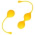 Loveline - Set di Geisha in silicone a 2 pezzi (giallo)