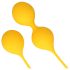 Loveline - Set di Geisha in silicone a 2 pezzi (giallo)