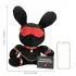 Bondage Rabbit - maschera con orecchie da coniglio - nero - accessorio BDSM