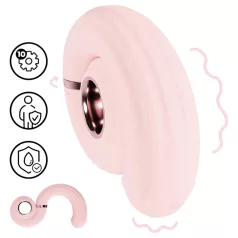  Loveline Perles - vibratore punto G con perle - silicone rosa