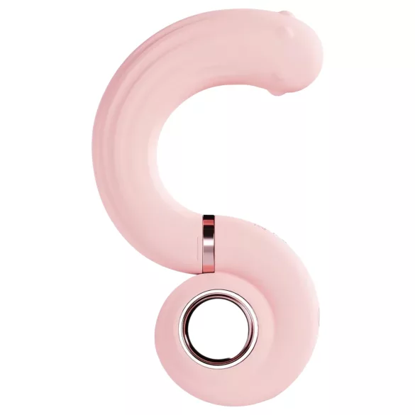 Loveline Perles - vibratore punto G con perle - silicone rosa