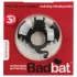 S-Line - anello fallico vibrante ali pipistrello - silicone nero