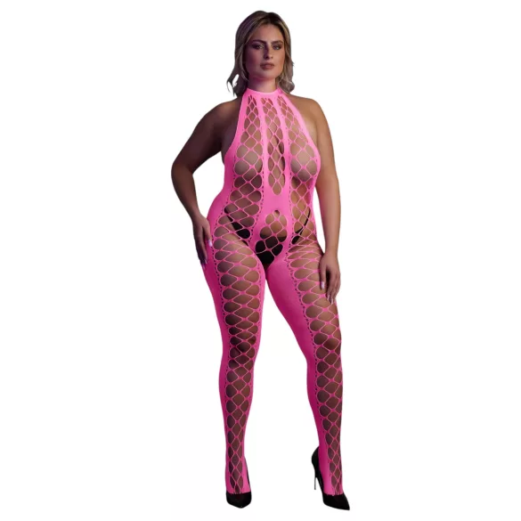 Ouch! - tuta aperta fluorescente - rosa