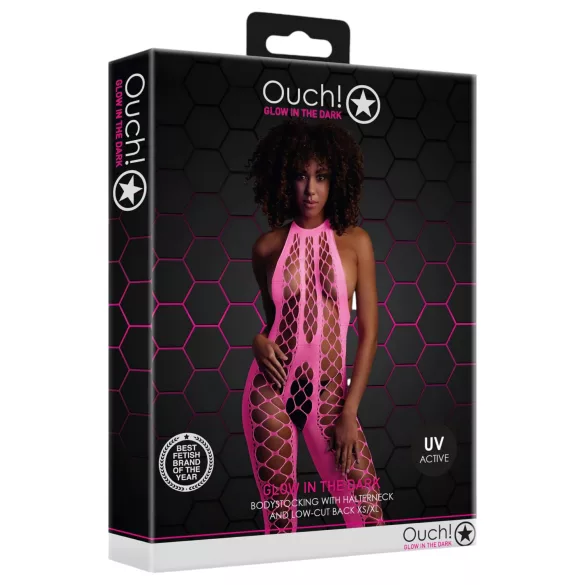Ouch! - tuta aperta fluorescente - rosa