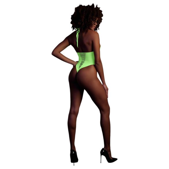 Ouch! - body intimo aperto - fosforescente - neon verde