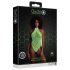 Ouch! - Body al neon verde con effetto cinghie fosforescenti