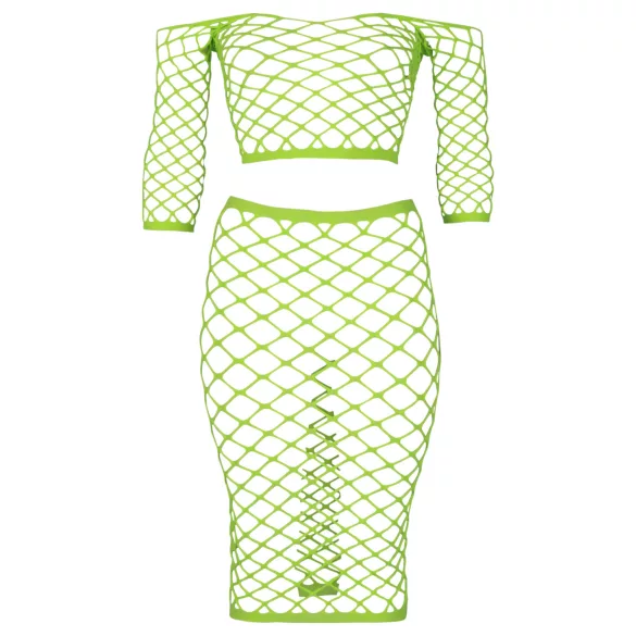 Ouch! - completo gonna e top fosforescenti - neon verde