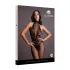 Le Désir - body in rete e pizzo - nero - taglia S-XL