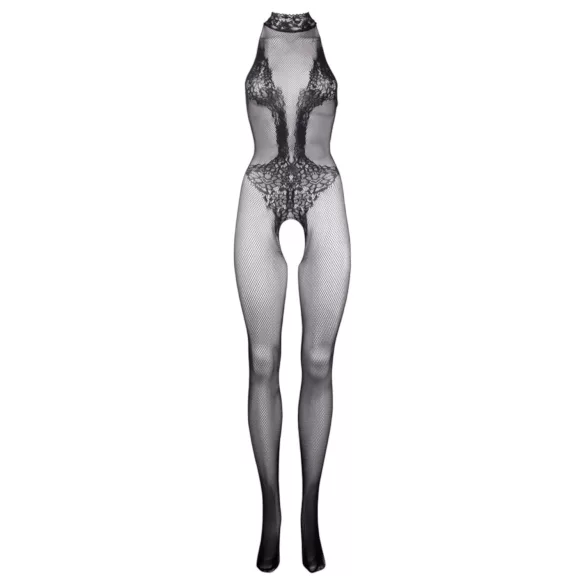 Le Désir - body in rete e pizzo - nero - taglia S-XL
