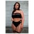 Le Désir Plus Size - set lingerie 3 pezzi - nero - XL-4XL