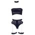 Le Désir Taglie Forti - Set Intimo 3 Pezzi - Nero (XL-4XL)