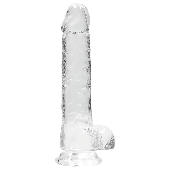 RealRock - dildo realistico trasparente - 19cm