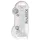 RealRock - dildo realistico trasparente - 22 cm