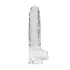 RealRock - dildo realistico trasparente - 22 cm