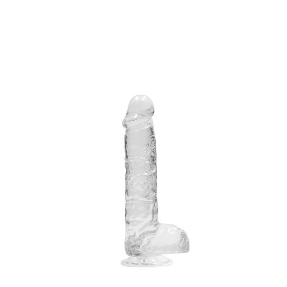 RealRock - dildo realistico - trasparente 15cm