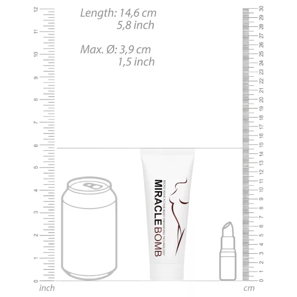 Pharmquests Miracle Bomb - crema seno rassodante e ingrandente - 100ml