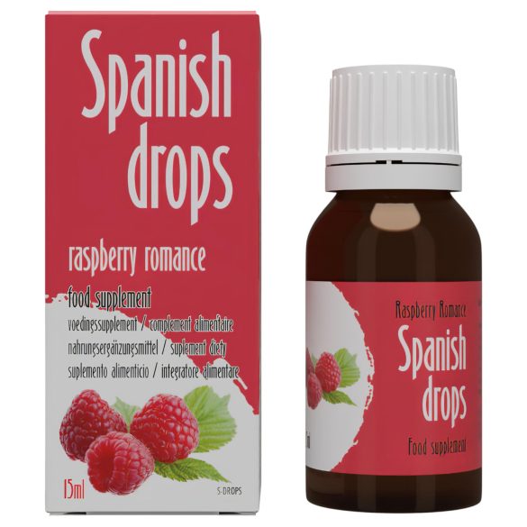 Cobeco Spanish Drops - gocce afrodisiache - lampone - 15ml