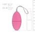 Easytoys - ovetto vibrante wireless 7 modalità - silicone rosa