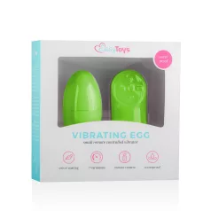 Easytoys - Uovo vibrante 7 ritmi a distanza (verde)