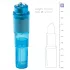 Easytoys - mini vibratore set - 5 accessori - silicone blu