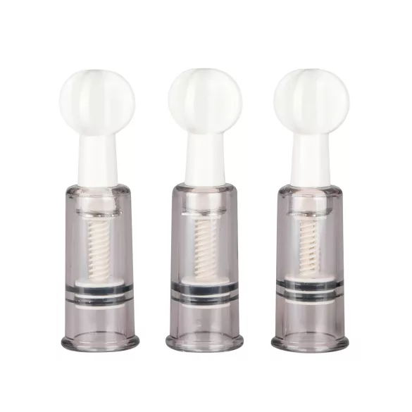 Easytoys - set pompa per capezzoli e vagina - 3 pezzi