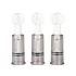 Easytoys - set pompa per capezzoli e vagina - 3 pezzi