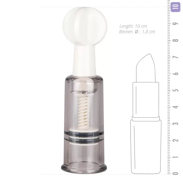 EasyToys - set per la pompa per capezzoli e vagina (3 pezzi)