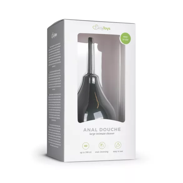 Easytoys - doccia anale - grande - nero