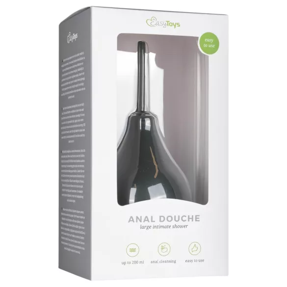 Easytoys - doccia anale - grande - nero