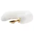 Easytoys Fox NO13 - plug anale metallico con coda di volpe - oro bianco