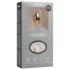 Easytoys Fox NO13 - plug anale metallico con coda di volpe - oro bianco