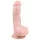 Easytoys - dildo con ventosa e testicoli - realistico 15cm beige