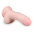 Easytoys - dildo con ventosa e testicoli - realistico 15cm beige