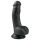 Easytoys - Dildo con ventosa e testicoli (15cm) - nero