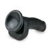 Easytoys - Dildo con ventosa e testicoli (15cm) - nero