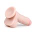 Easytoys - dildo realistico con ventosa e testicoli 17,5 cm - color carne