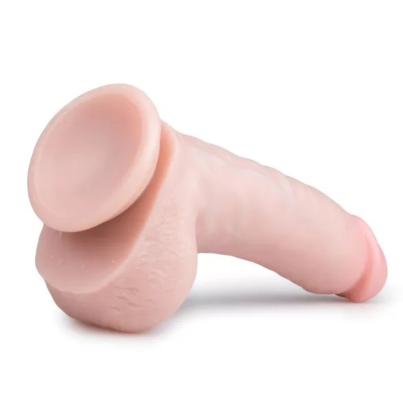 Easytoys - dildo realistico con ventosa e testicoli - 20cm naturale