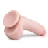 Easytoys - dildo realistico con ventosa e testicoli - 20cm naturale