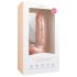 Easytoys - Dildo con ventosa e testicoli (22,5 cm) - naturale