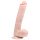 Easytoys - Dildo Grande con Ventosa e Testicoli (26,5 cm) - Colore Naturale