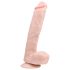 Easytoys - Dildo Grande con Ventosa e Testicoli (26,5 cm) - Colore Naturale