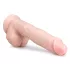 Easytoys - dildo realistico con ventosa e testicoli - 26,5 cm color carne